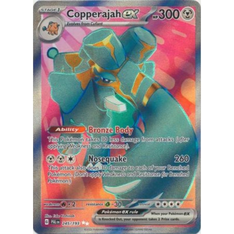 bellibolt ex pokemon card price Pokemon TCG: Copperajah V SWSH02: Rebel Clash 136/192 PSA 10 main image 0