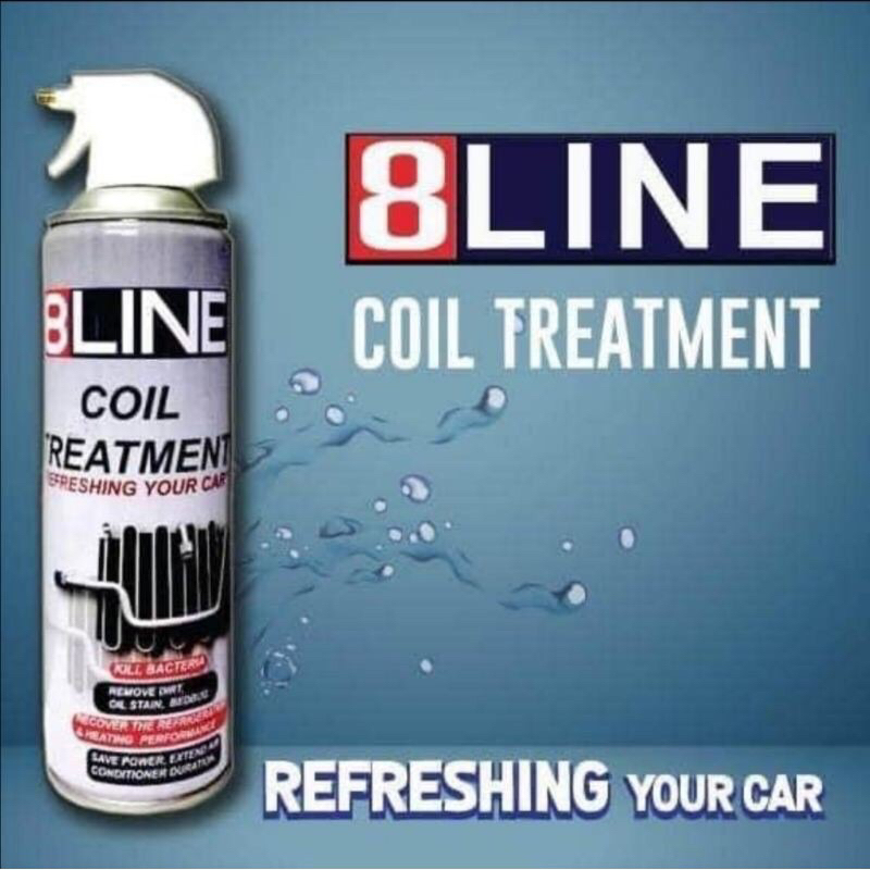 (ORIGINAL) 8LINE COIL TREATMENT ORIGINAL AIRCOND COIL CLEANER AND