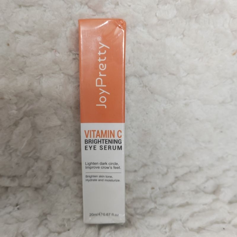 JoyPretty Vitamin C Brightening Eye Serum 20ml (box dented) Shopee