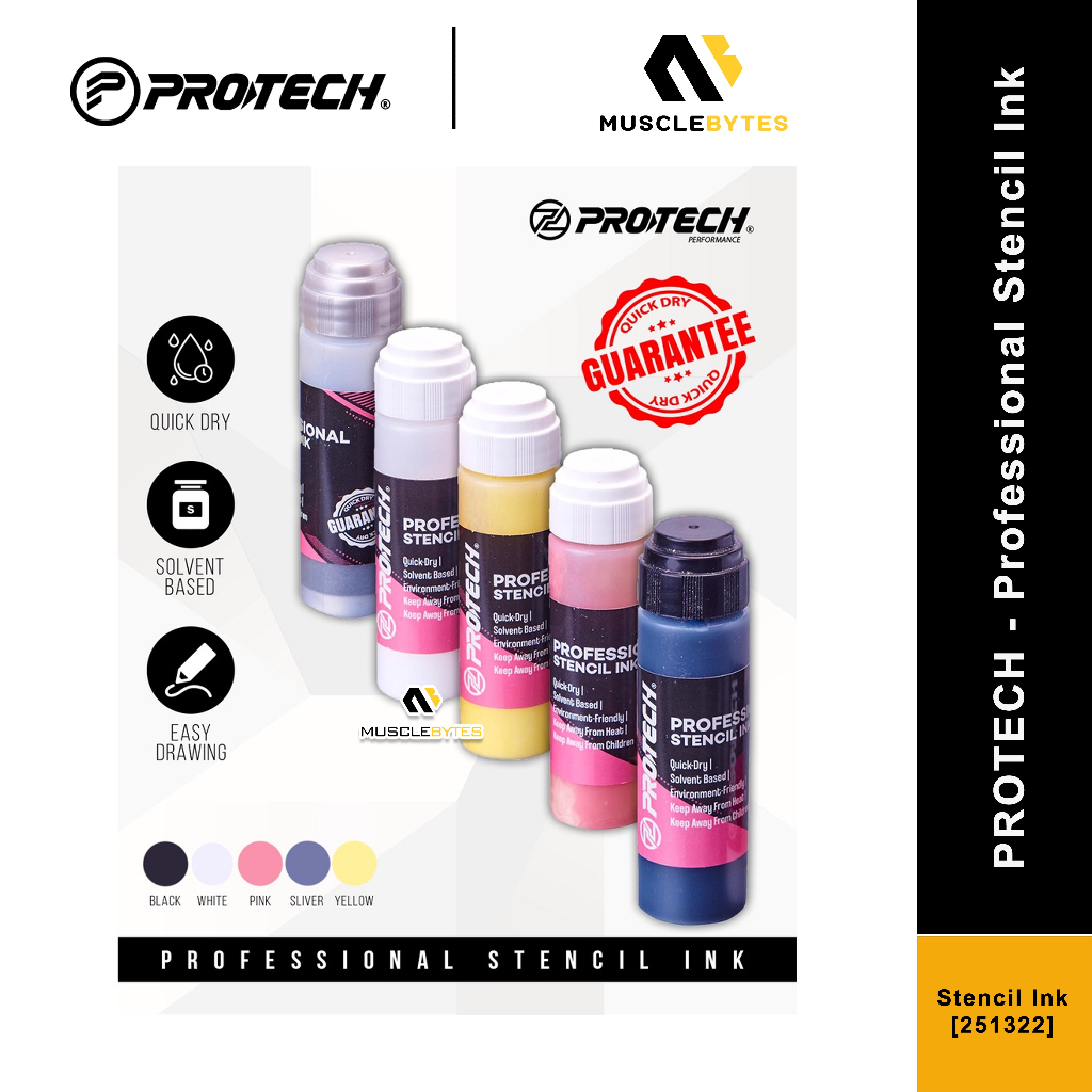 PROTECH Professional Stencil Ink [Badminton Stencil Ink] Shopee