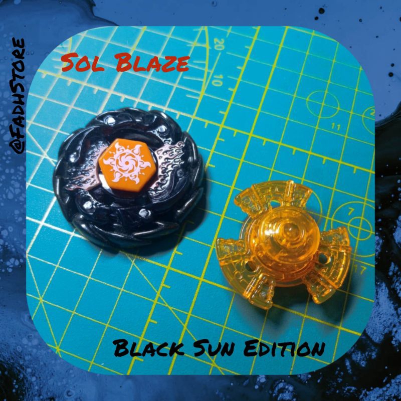 Takara Tomy Beyblade Metal Fight Sol Blaze Black Sun Edition Shopee