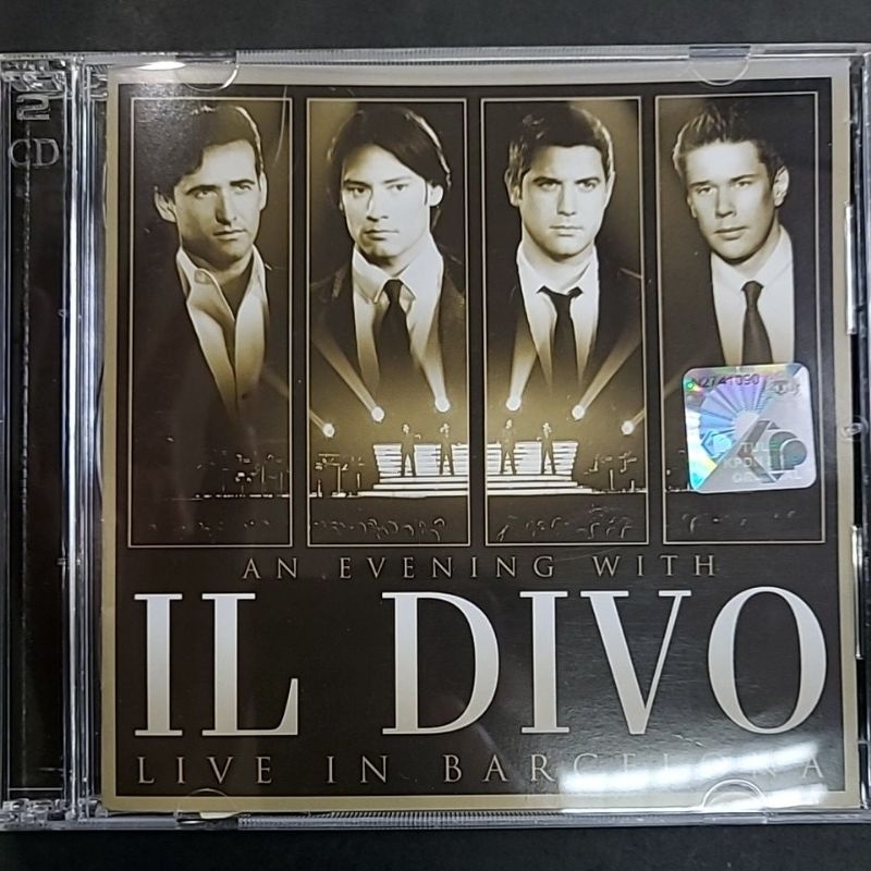 Il Divo - Live In Barcelona (CD+DVD) | Shopee Malaysia