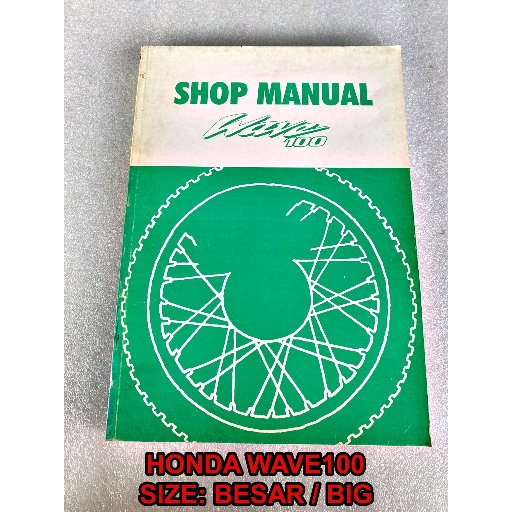 Book Manual / Buku Manual Honda, Honda EX5 Dream, EX5 Class,Wave100