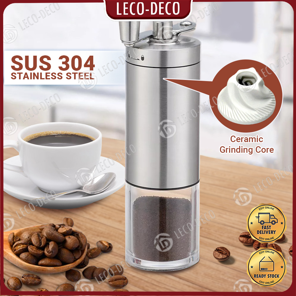 Manual Mini Coffee Bean Grinder Dry Mill Espresso Powder Maker ...