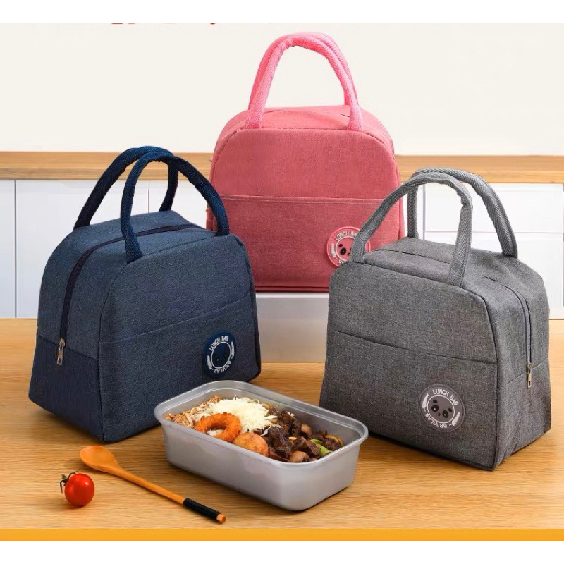 Beg Makanan Kotak Lunch Box Bag Waterproof Thermal Cooler Picnic ...