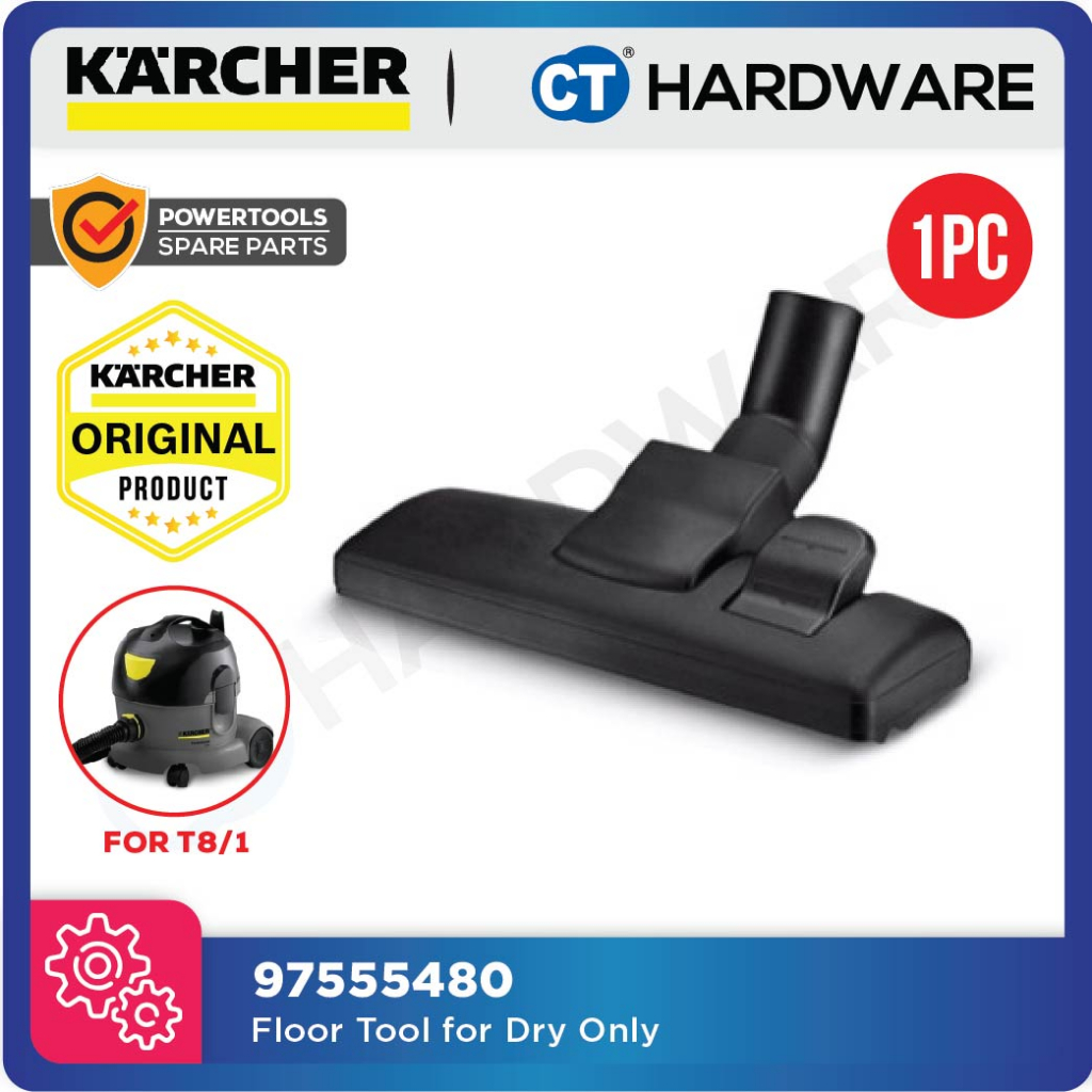 KARCHER 97555480 FLOOR TOOL REPLACEMENT PART FOR NT381ME / T81 / T14/1C VACUUM CLEANER ( DRY