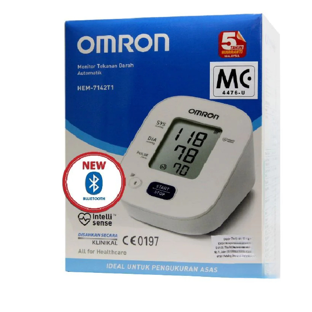 (Original) OMRON HEM-7120/ HEM-7142T2 Blood Pressure Monitor (5 Years ...