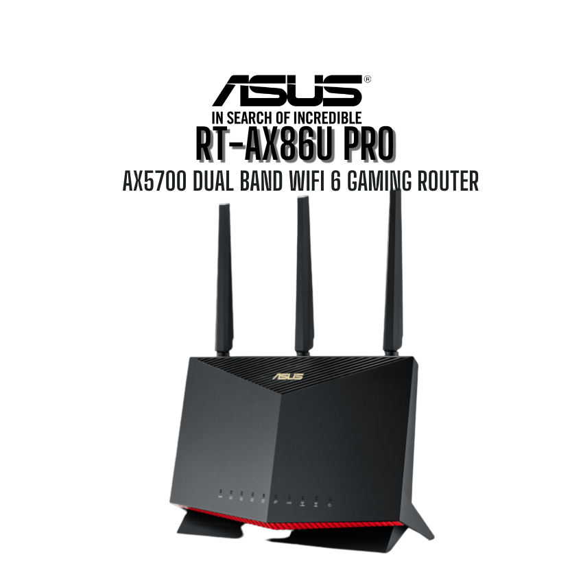 Asus RT-AX86U Pro AX5700 Dual Band WiFi 6 Gaming Router | Shopee Malaysia