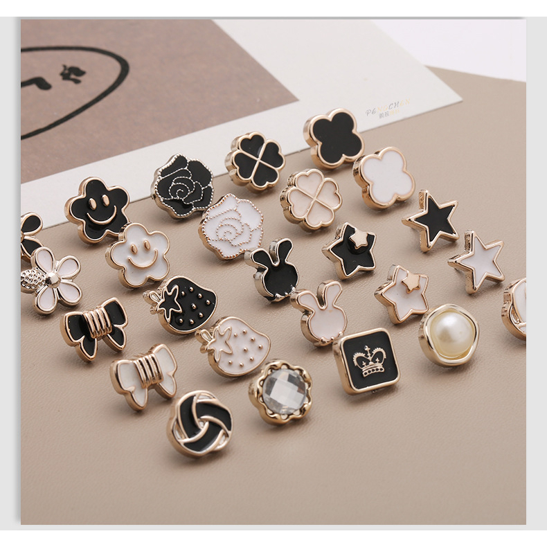 [READY STOCK] Pin Kerongsang Butang - Detachable buttons, Anti ...