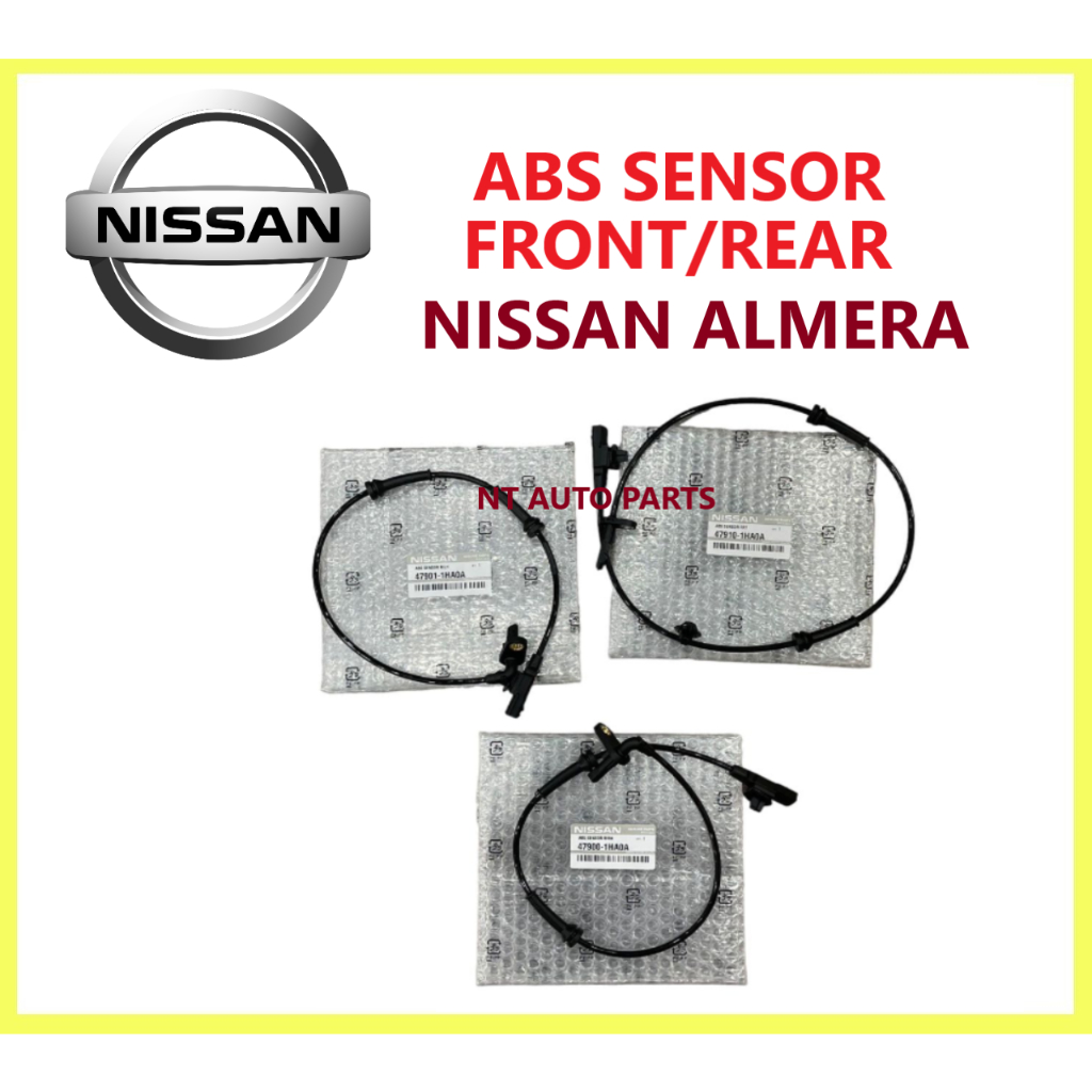 ( 100 ORIGINAL ) FRONT & REAR ABS SENSOR WHEEL SPEED SENSOR NISSAN