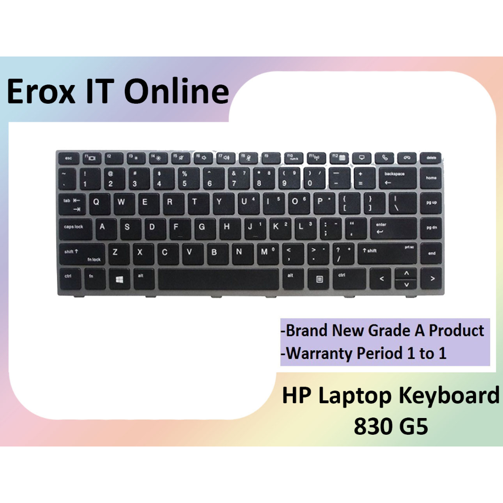 Hp Elitebook 730 G5 735 G5 735 G6 830 G5 836 G5 L13697 001 Us Keyboard Shopee Malaysia 7252