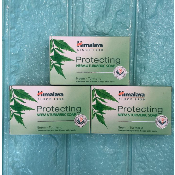 Himalaya Herbals Protecting Neem Turmeric Soap 75g X 3 Shopee