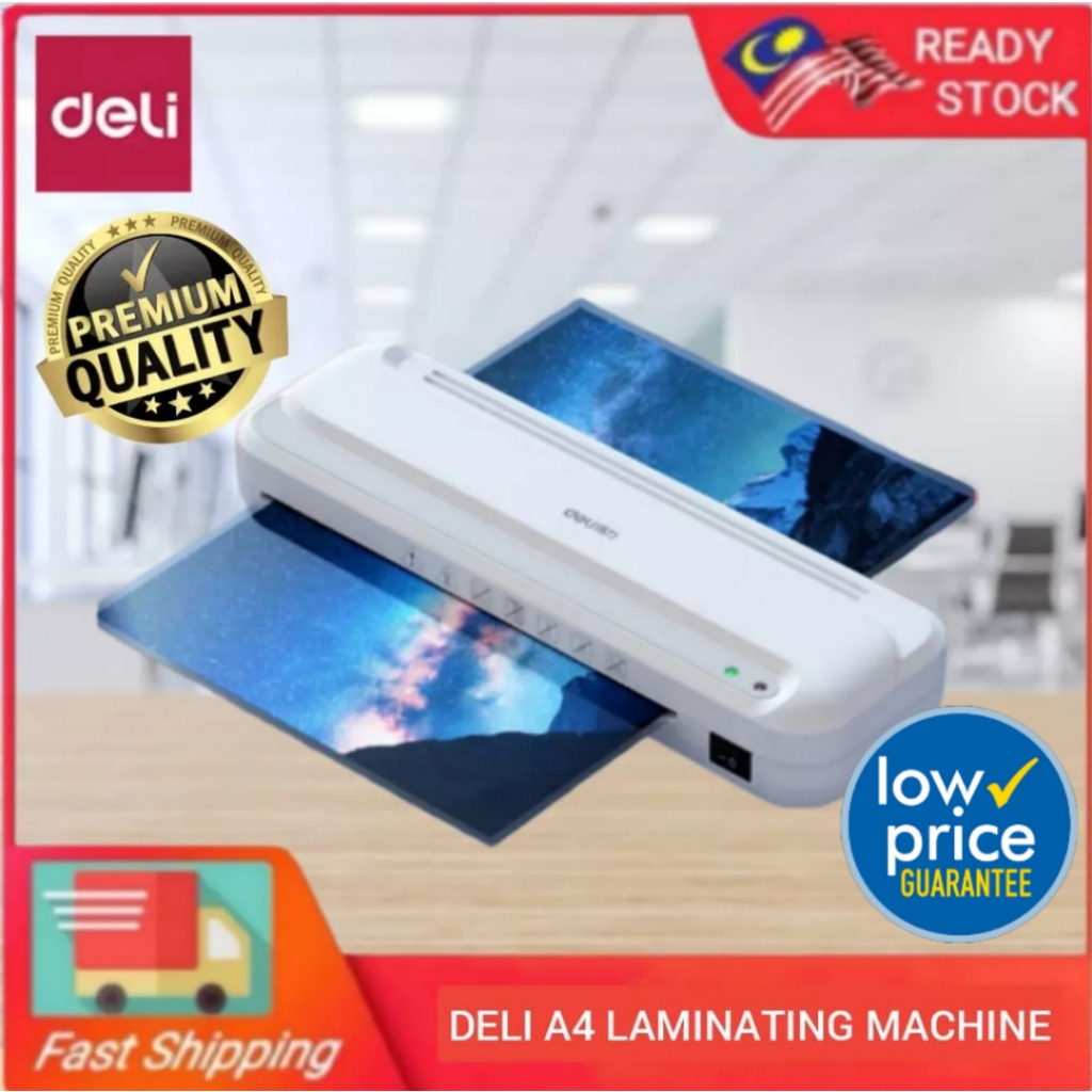 Deli Laminating Machine A4 Laminator Machine丨a4 Laminate Machine