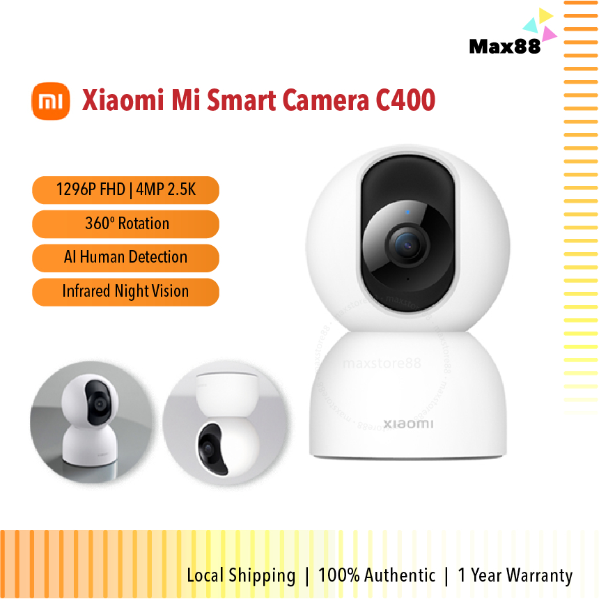 Xiaomi Mi Smart Camera C400 2.5K / C301 2K 4MP Camera 5GHz Wi-Fi Smart ...