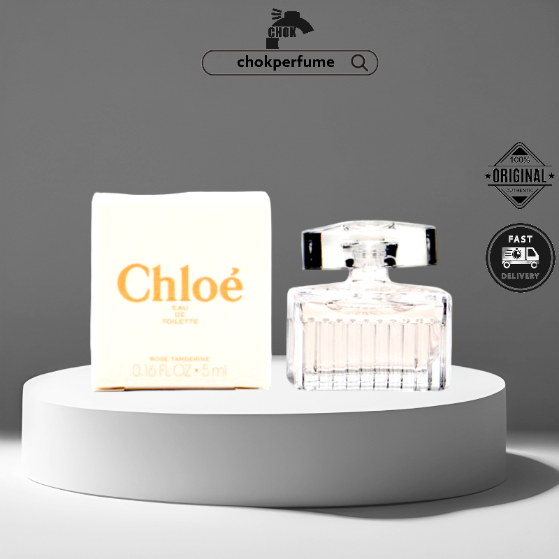 Authentic Chloe Rose Tangerine EDT 5ml Perfume Miniature W