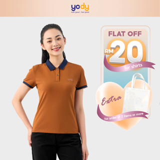 Round collar polo shirt 2025