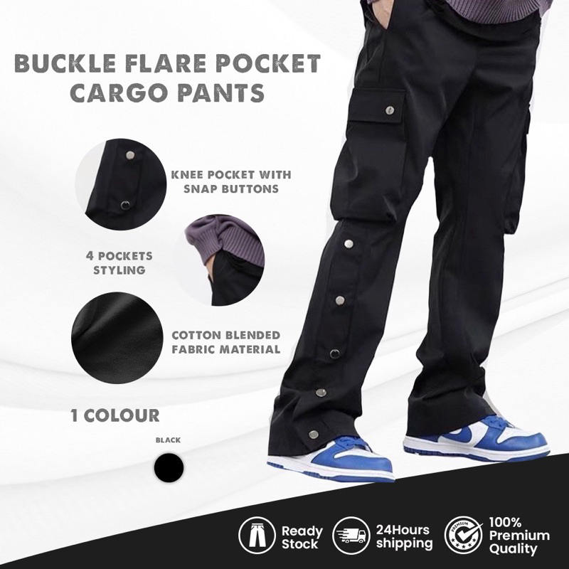 Flare 4 Pockets Pants