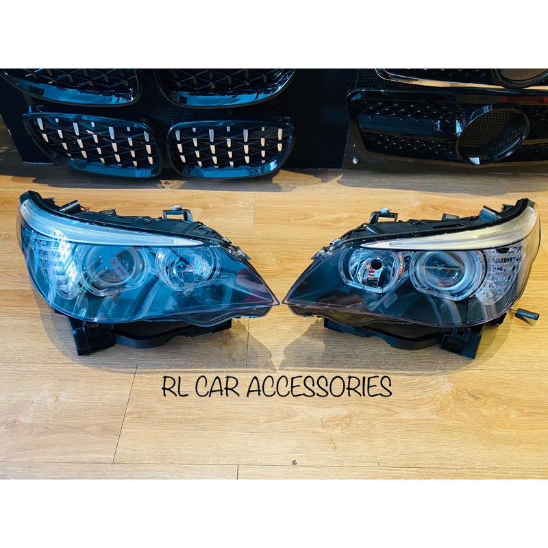 Bmw e60 5 series 2004 2005 2006 2007 front lci projector headlamp ...
