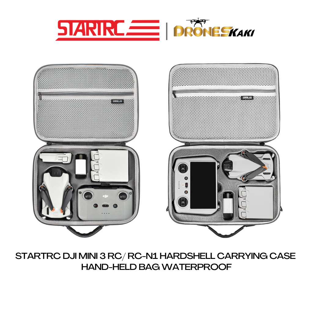 STARTRC Hardshell Carrying Case Handheld Bag For DJI Mini 3/Mini 3 Pro ...