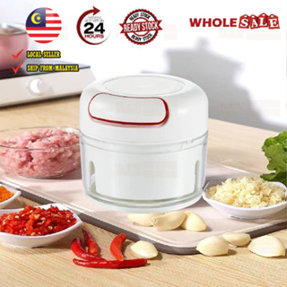 Buy Wholesale China 500ml Pull String Food Garlic Chopper Hand