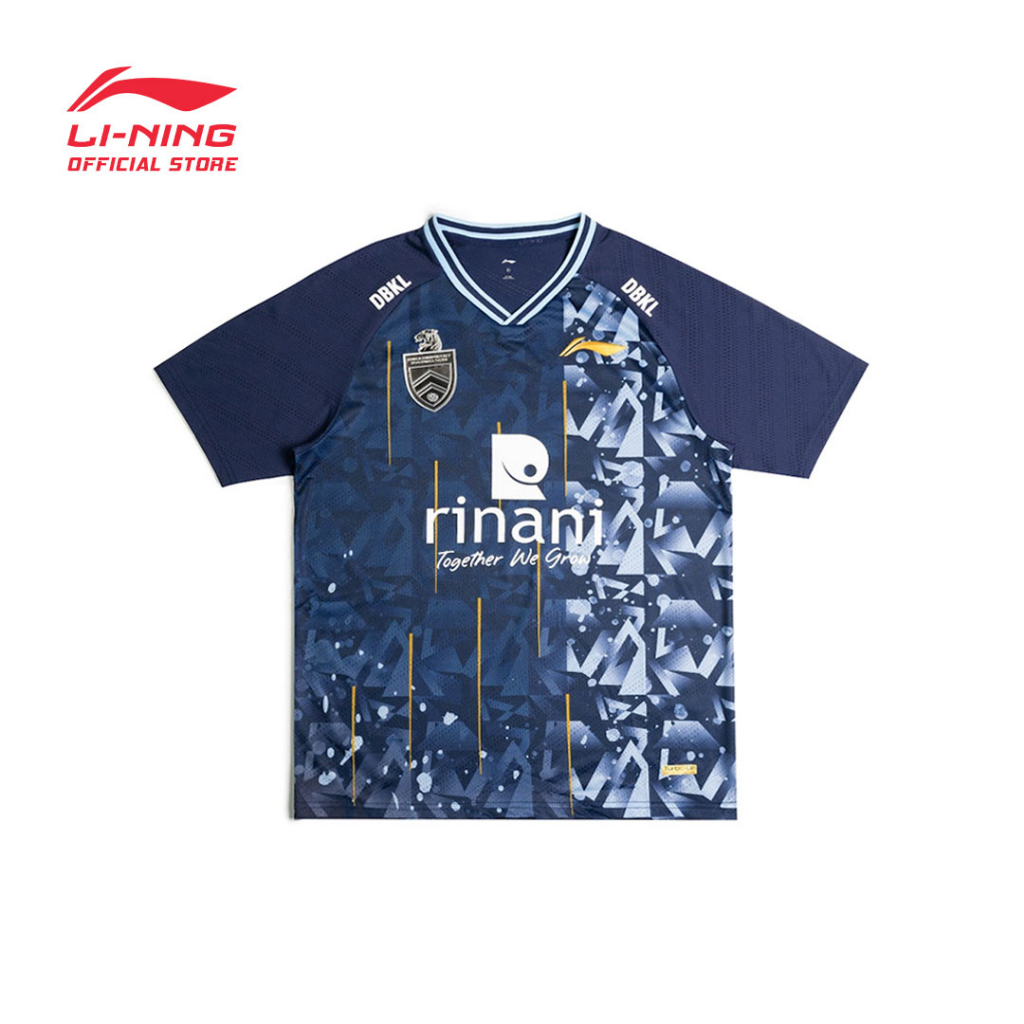 Baju Bola Li-ning Kl City Fc Football Away Jersey Navy/blue Kuala ...