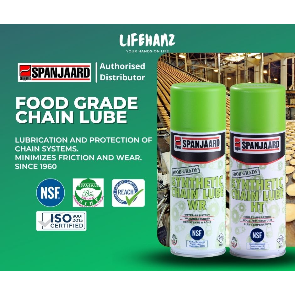 Spanjaard Food Grade Chain Lube Spray Shopee Malaysia