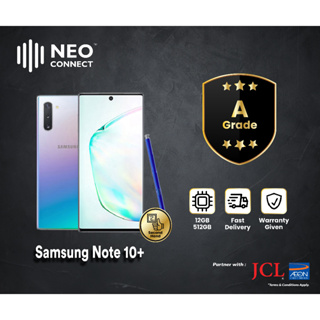 Jual Samsung Galaxy Note 10+ PLUS 5G //NOTE 10 5G 12GB / 256GB 7 512GB  ORIGINAL SECOND