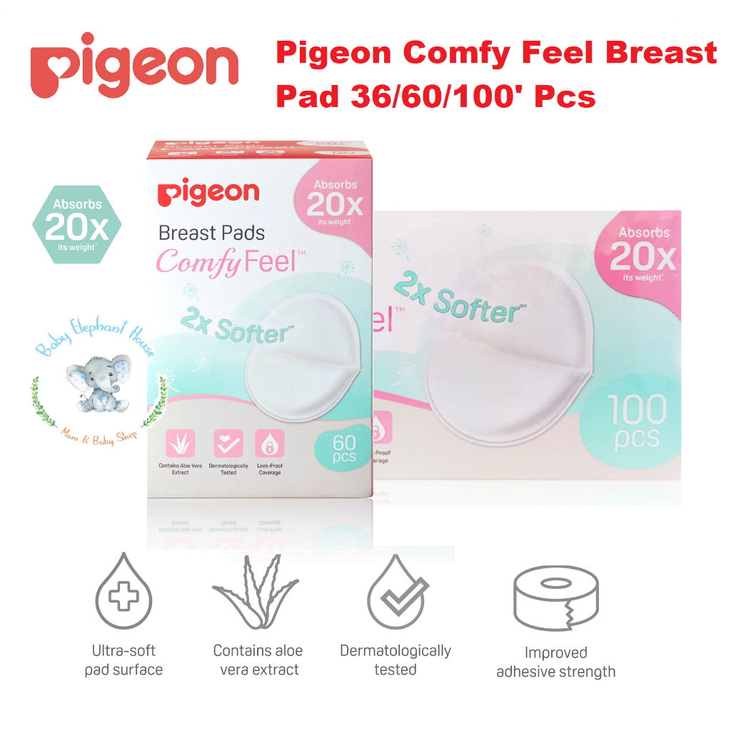 BREAST PADS ComfyFEEL 36 PCS - Pigeon