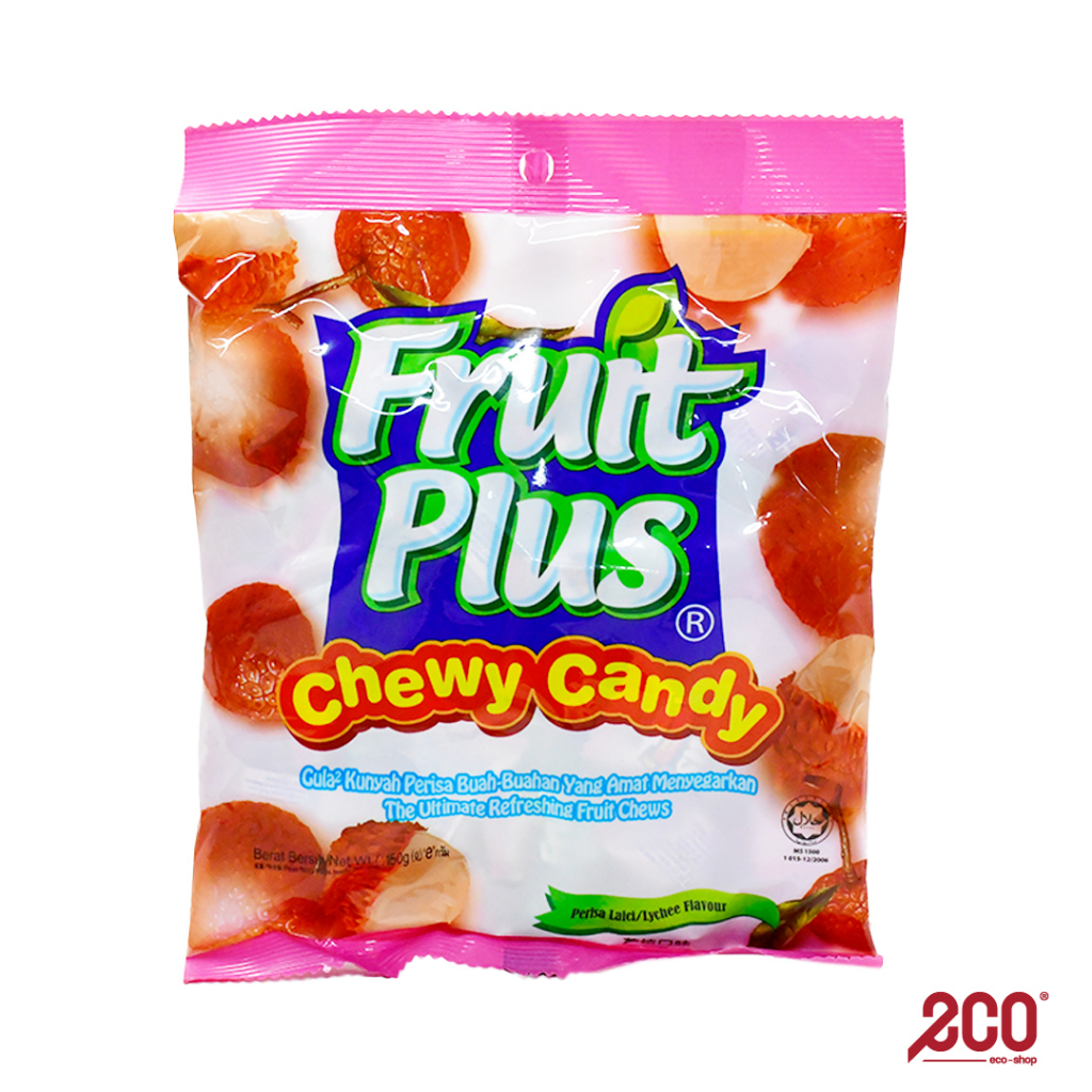 Fruit Plus Lychee Flavour Chewy Candy 150g Aa L001 T04 06 Shopee