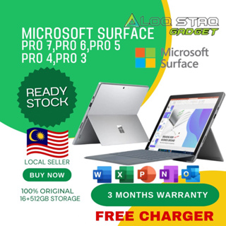 Buy Microsoft Surface Pro 5 i7 16GB RAM 512GB SSD Win 10 Tablet - Excellent  - Refurbished Online