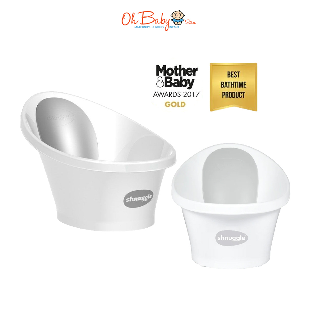 Shnuggle Baby Bath Tub With Plug for Newborn up to 12m+ Shopee Malaysia