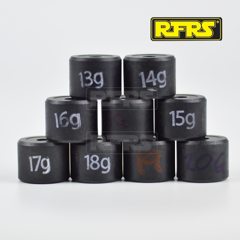 YAMAHA XMAX HONDA FORZA Wmoto RT2 RT3 Roller Weight 23 mm x18 mm RFRS ...