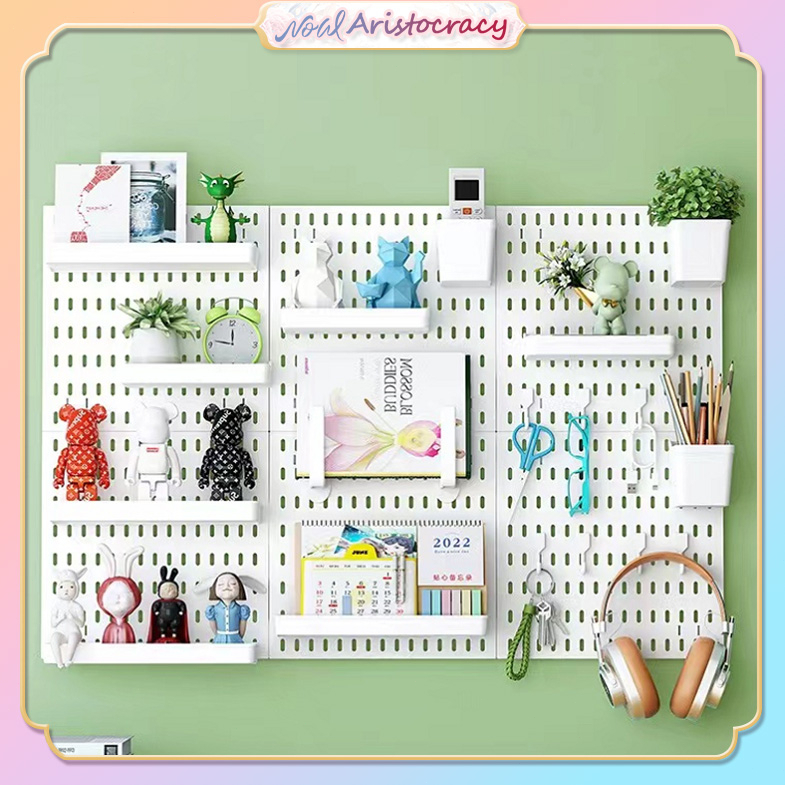 Pegboard Organizer | Wall storage rack/Kitchen Rack /Compatible with ...