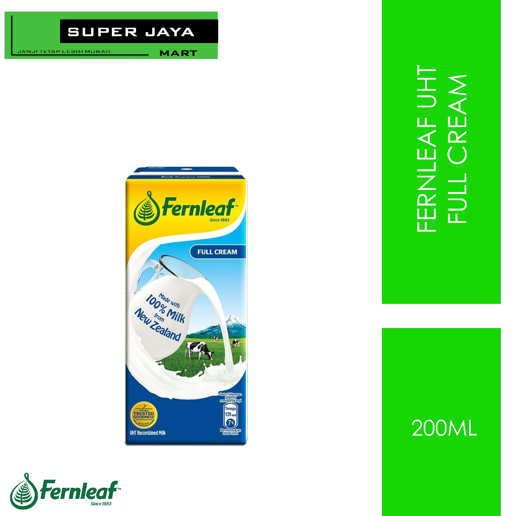 Fernleaf UHT Full Cream 200ml/1L Shopee Malaysia