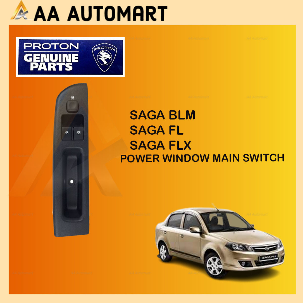 Proton Saga BLM/Savvy Power Window Main Switch Suis tingkap Master