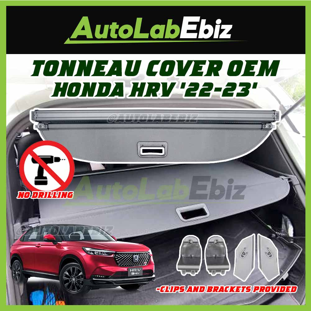 NEW Honda HRV HR-V 2022 2023 Leather Retractable Tonneau Trunk Cover ...