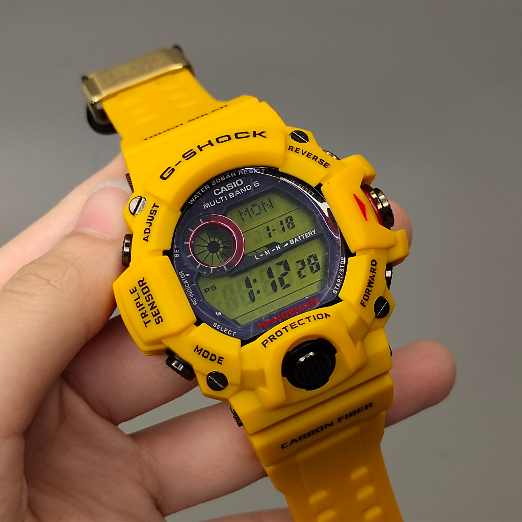 G shock hot sale rangeman yellow