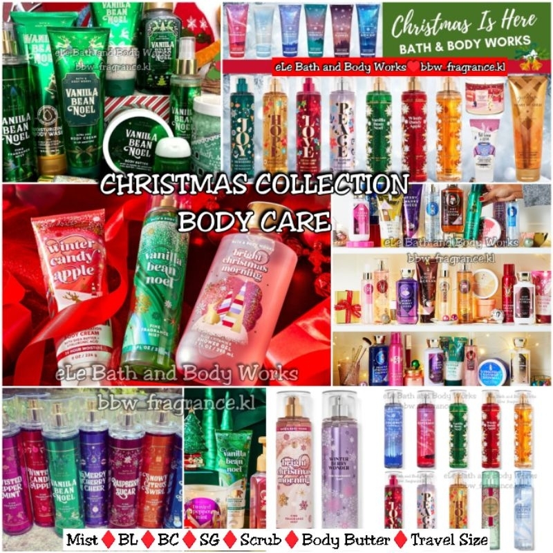 Christmas Coll 🔹 Winter Candy Apple 🔹 Vanilla Bean Noel 🔹 Cotton Candy Champagne 🔹 Christmas