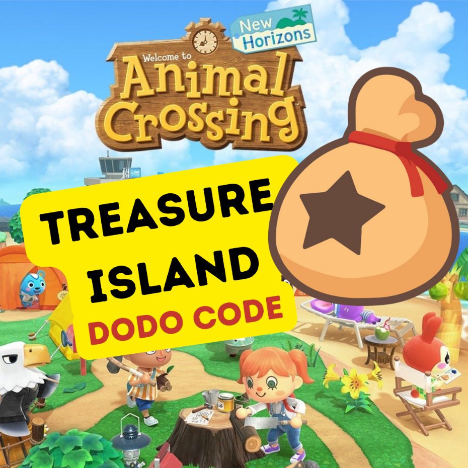 Treasure Island Dodo Code Animal Crossing New Horizon ACNH Shopee