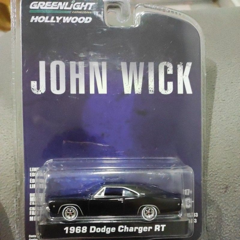Greenlight 1:64 Hollywood Series 33 - John-Wick (2014) - 1968 Caricabatterie R/T 44930-E [Spedizione dal Canada