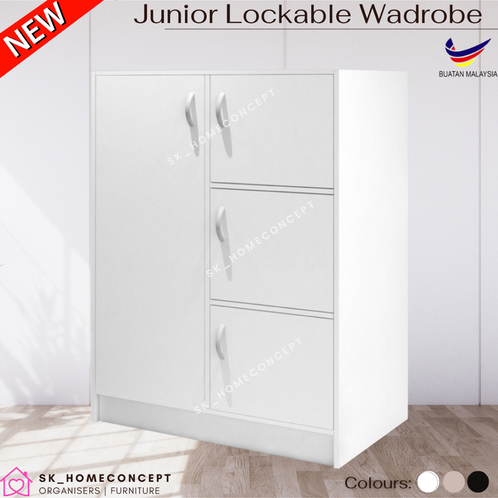 ALMARI BUDAK | KID WARDROBE | MULTIPURPOSE WARDROBE/CABINET | JUNIOR ...