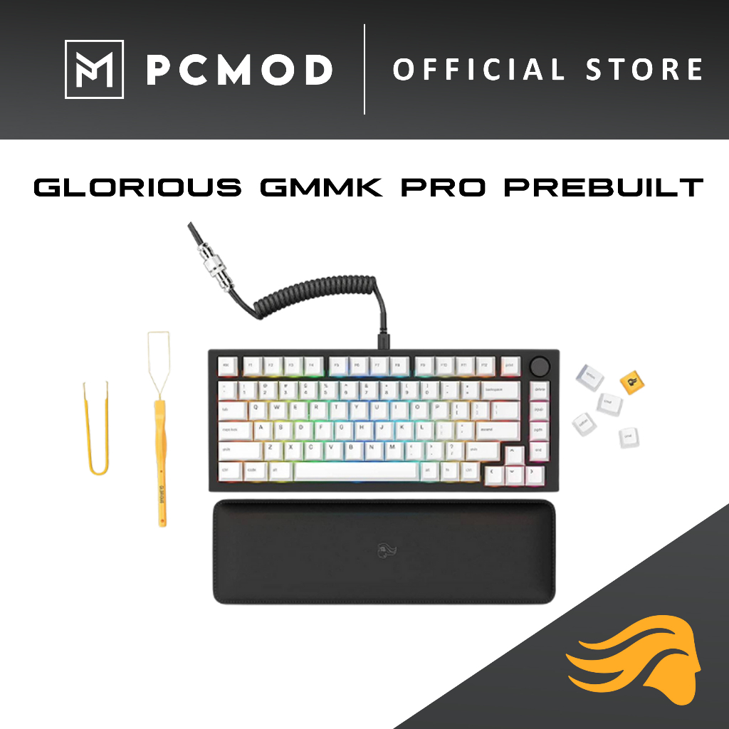 GLORIOUS GMMK Pro PreBuilt Mechanical Keyboard PCMOD x KEYMOD Shopee Malaysia