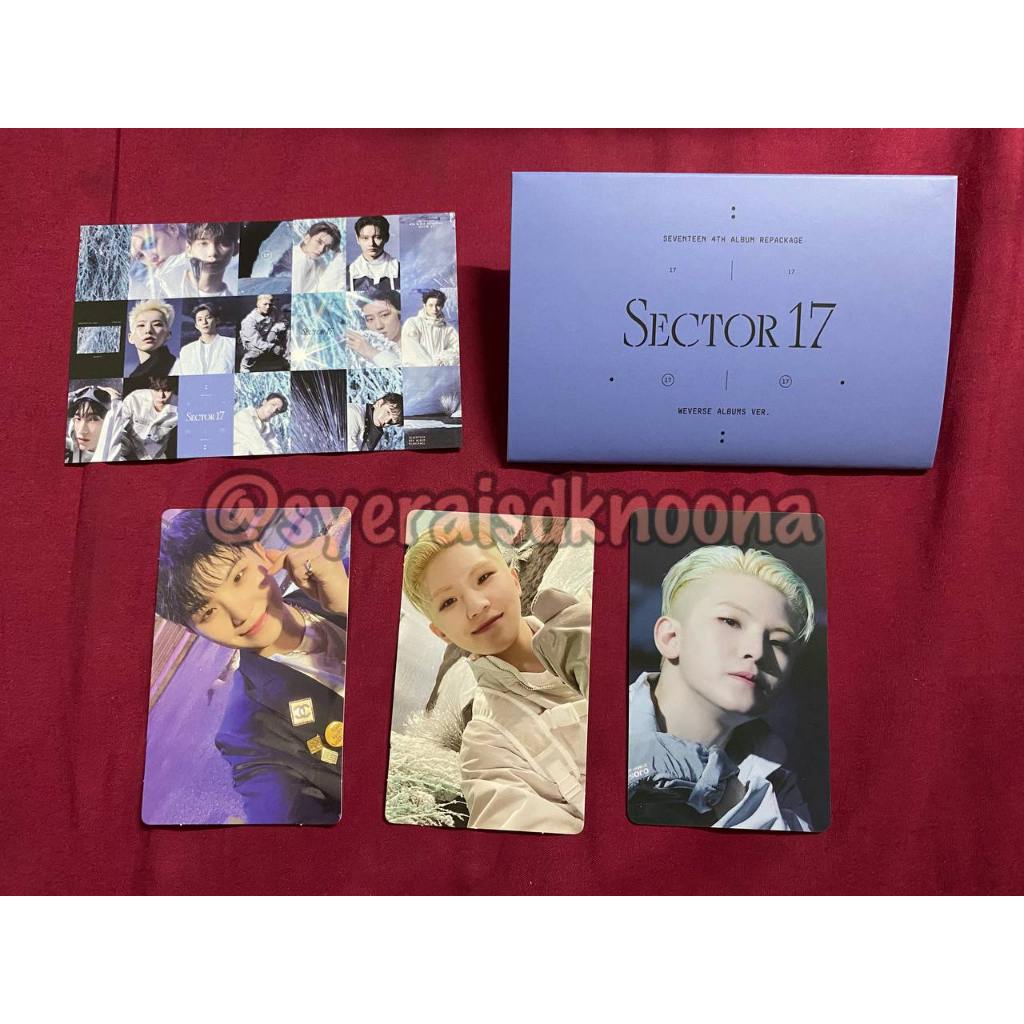 SEVENTEEN THE8 ミンハオ sector 17 shopee - CD