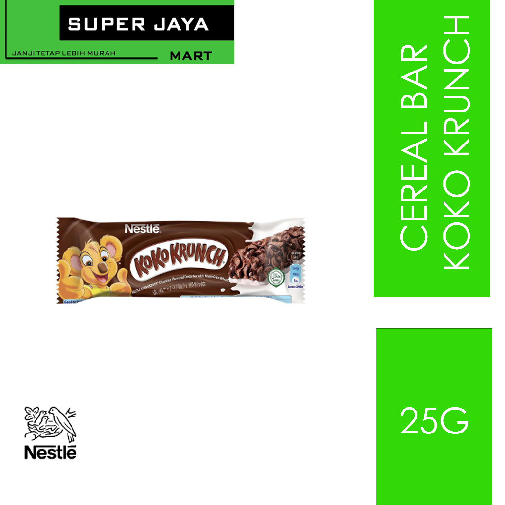 Nestle Kokokrunch Cereal Bar 25g Gold Corn Flakes Cereal Bar 20g Shopee Malaysia