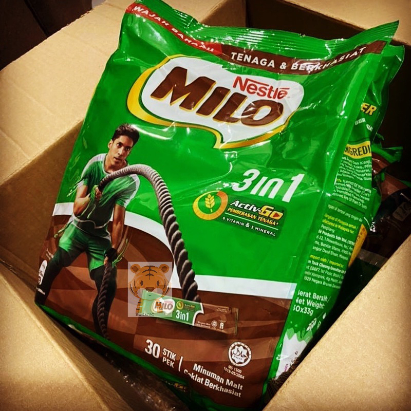 Nestlé MILO 3 in 1 ( 26 Sticks ) Per Pack 「 NEW PACKING 」 | Shopee Malaysia