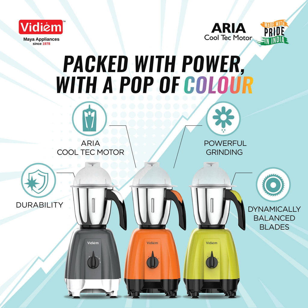 VIDIEM VICTOR MIXER GRINDER 650W(2 YEARS WARRANTY) Shopee Malaysia