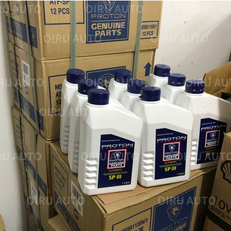 Proton SPIII 1L Auto Transmission Fluid Gear Oil Minyak GearBox Auto Proton Saga Wira Waja