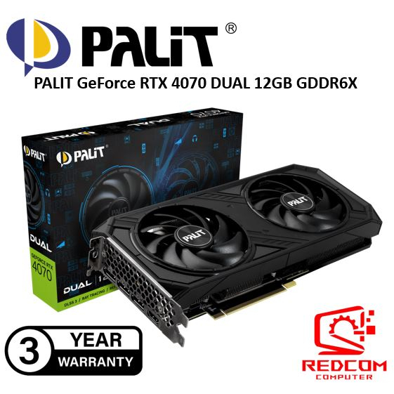 【動作確認済み】 PALIT GeForce RTX4070 Dual Amazon | Palit(パリット) GeForce RTX4070 Dual 12GB/NED4070019K9