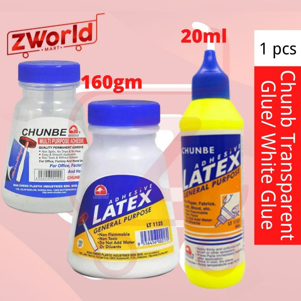 Chunbe White Glue LT 1125 160gm / 5506 X 160ml Transparent Glue