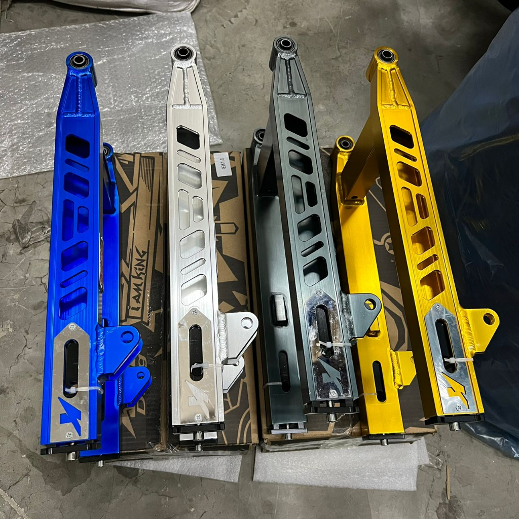 King Drag Swing Arm Slot Honda EX5 Dream +1 inch Arm Ready Stock